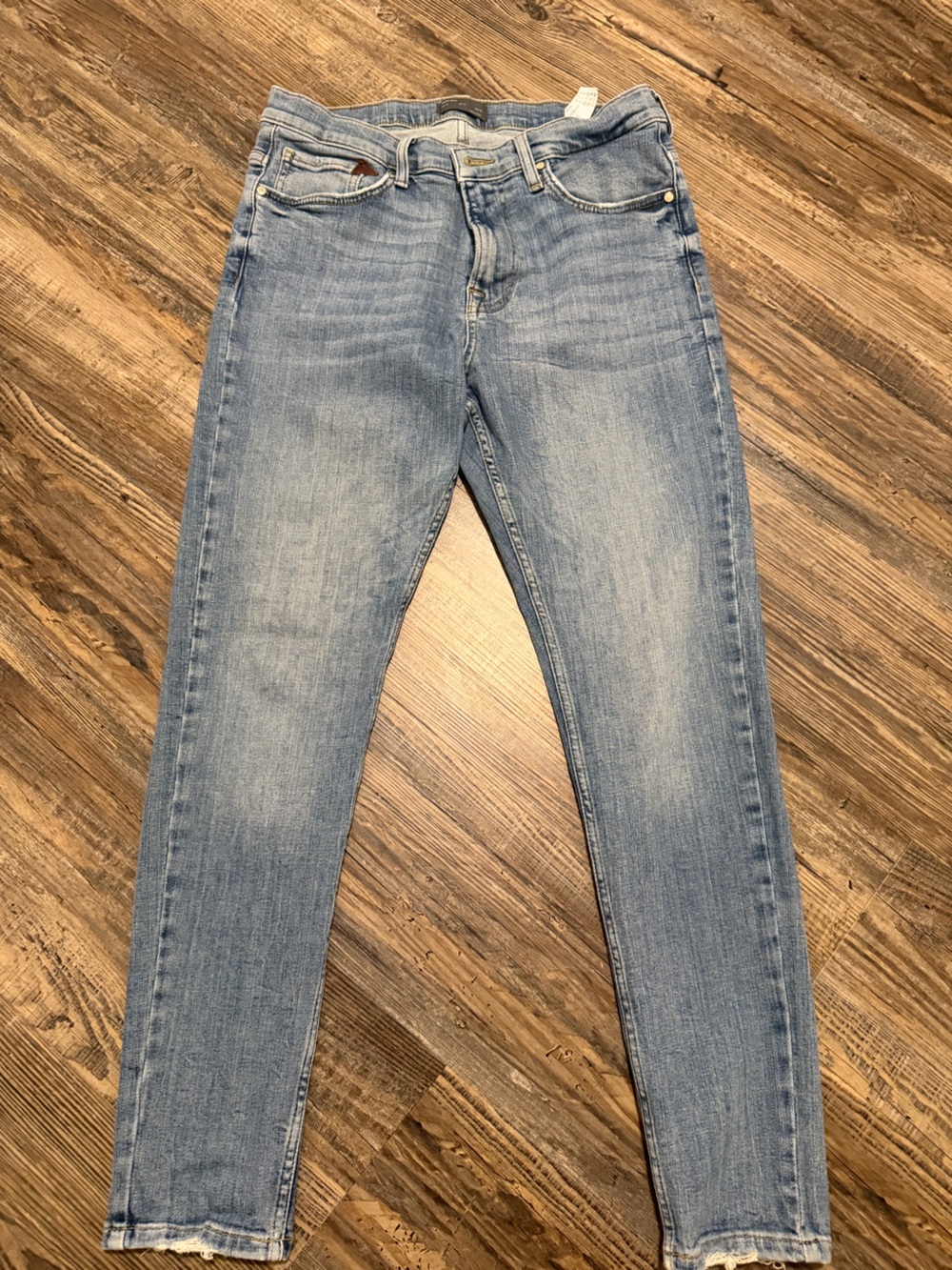 Zara Men’s High Rise Skinny Blue Jeans $13.00 Size 32